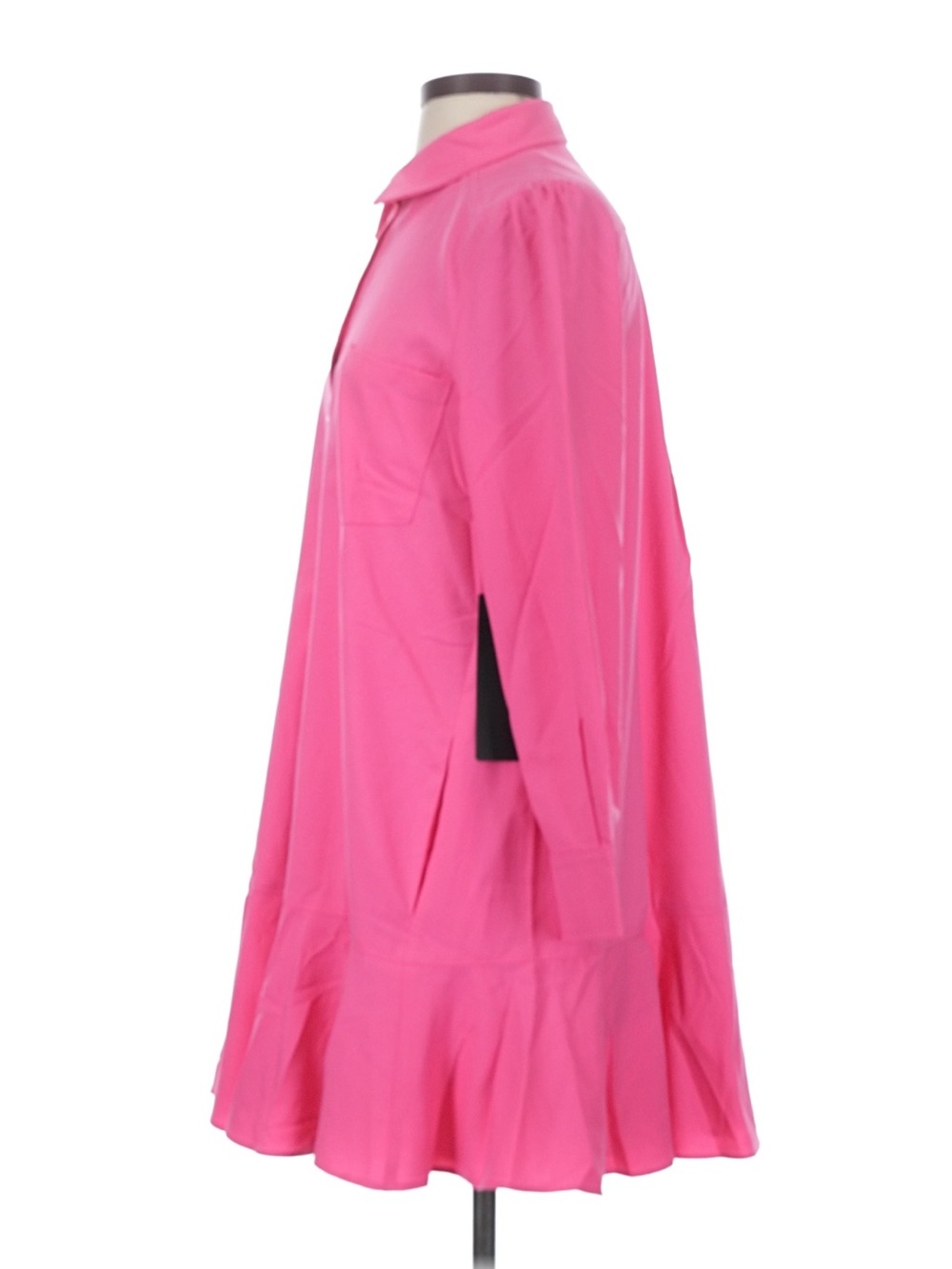 NWT Tuckernuck Hot Pink Ruffle-Hem Callahan Dress - Picture 5 of 8